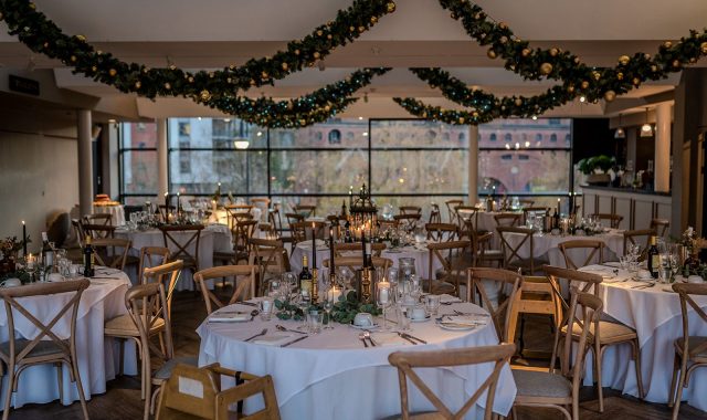 Merchant Room Christmas private event space