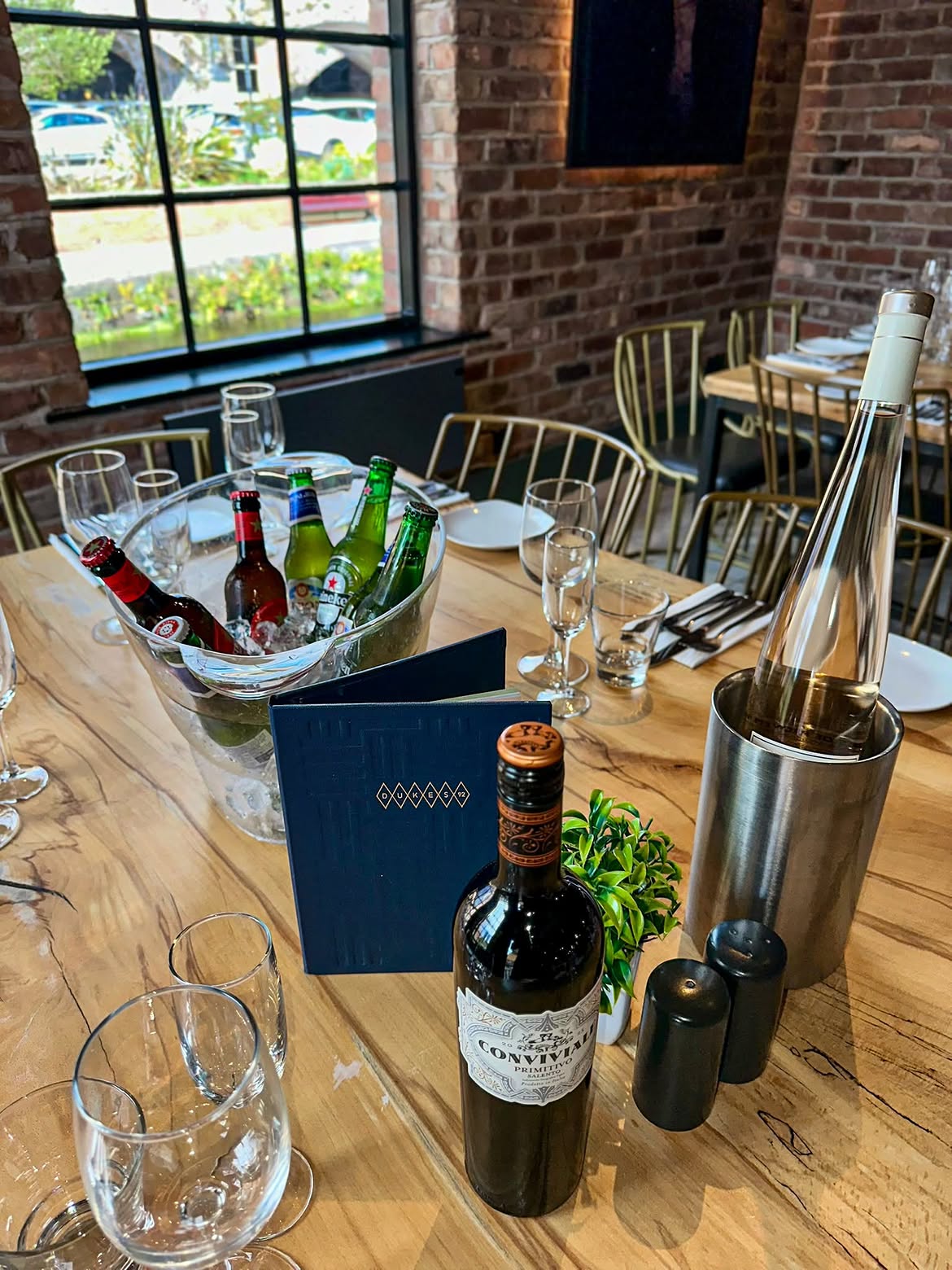 Private dining at Dukes 92 Manchester